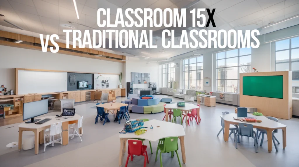 Classroom 15X vs Traditional Classrooms