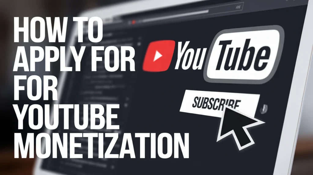 How to Apply for YouTube Monetization