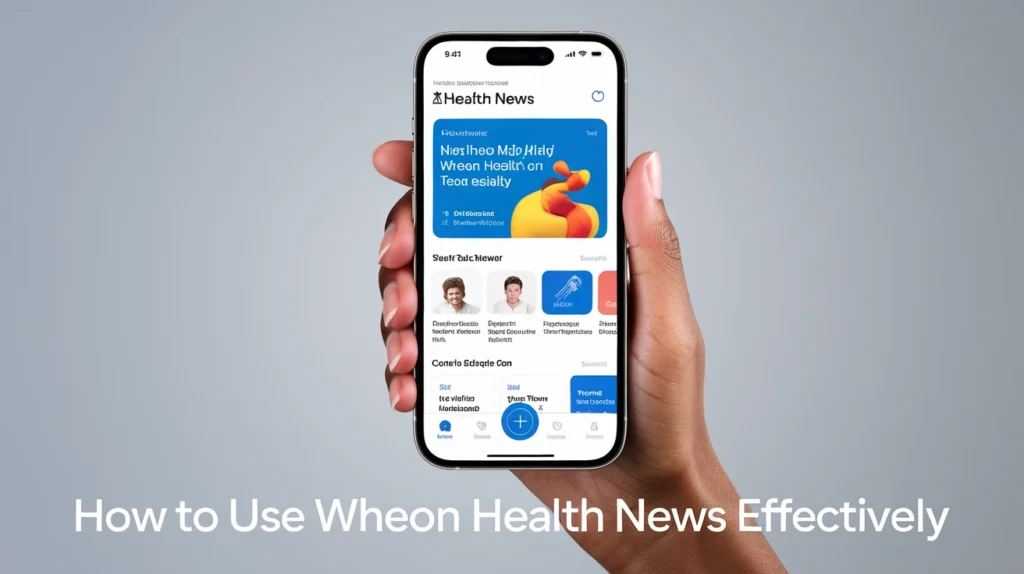 how-to-use-wheon-health-news-effectively