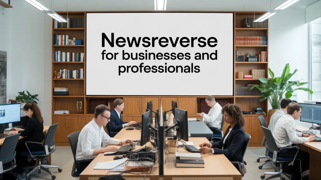 NewsReverse for Businesses and Professionals