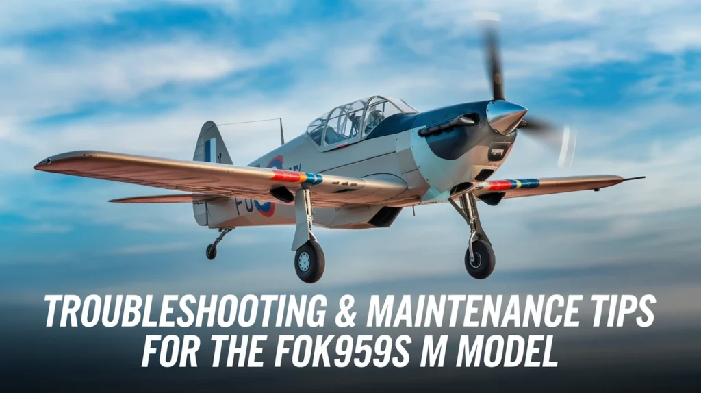 Troubleshooting & maintenance tips for the Fok959S M model