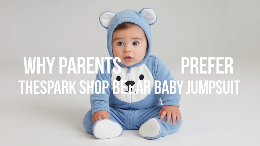 Why Parents Prefer TheSpark Shop Bear Baby Jumpsuit