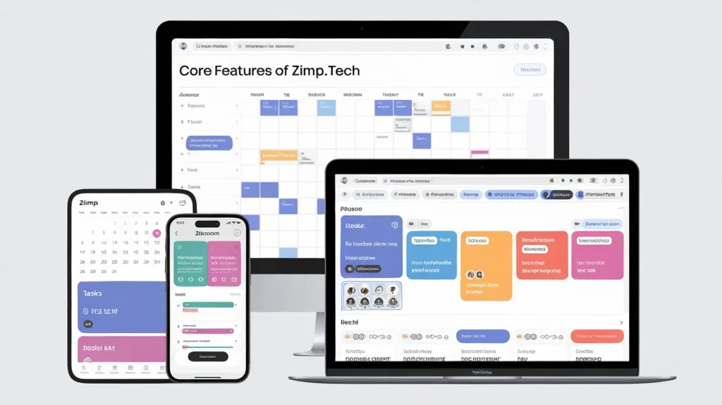 Core Features of ziimp.com tech