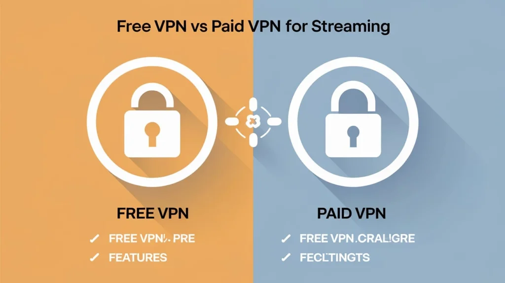 Free VPN vs Paid VPN for Streaming
