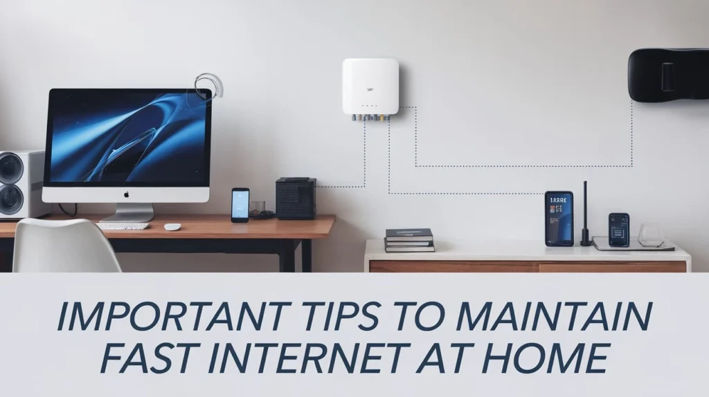 Important Tips to Maintain Fast Internet at Home