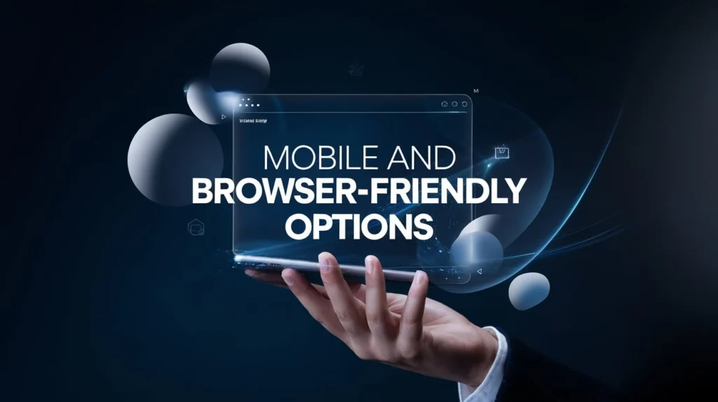 Mobile and Browser-Friendly Options