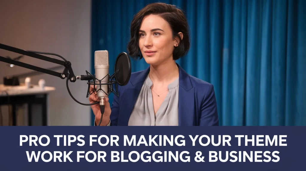 Pro Tips for Making Your Theme Work for Blogging & Business