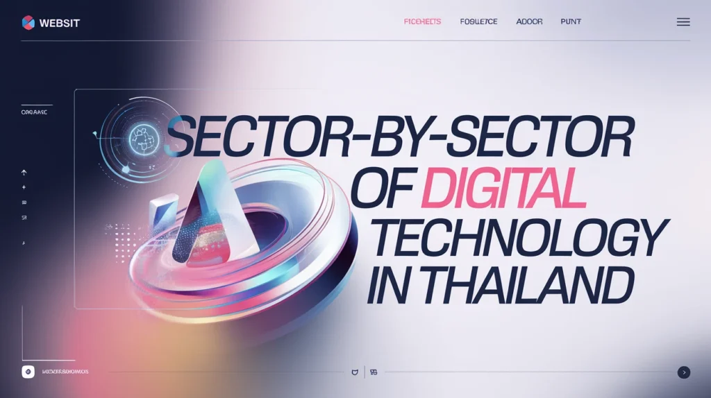 Sector-by-Sector Impact of Digital Technology in Thailand
