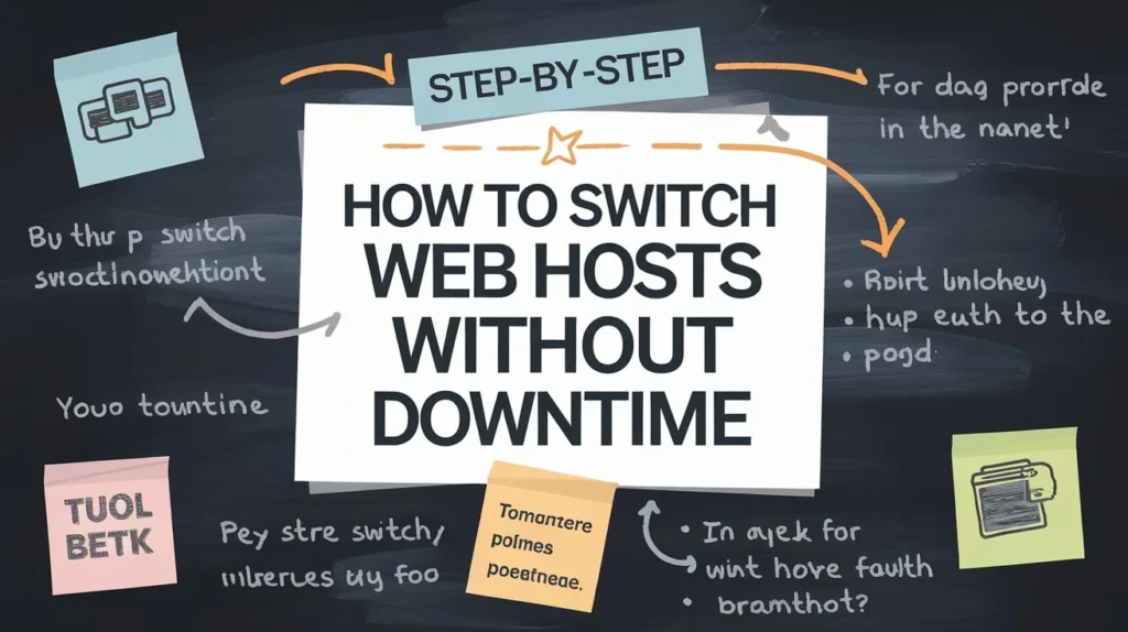 Step‑by‑Step: How to Switch Web Hosts Without Downtime