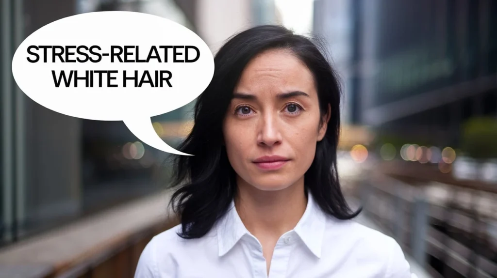 Stress-Related White Hair