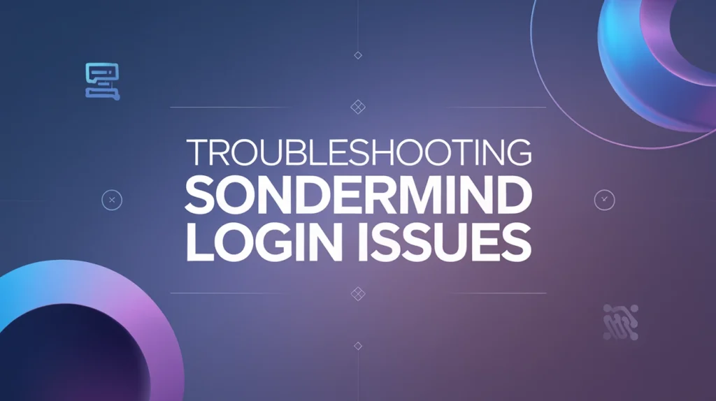 Troubleshooting SonderMind Login Issues