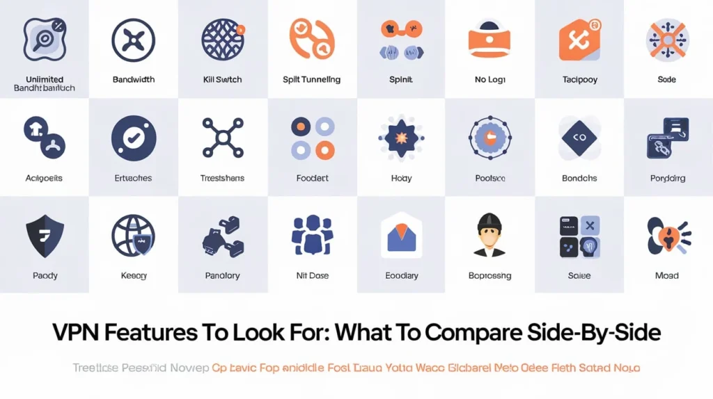VPN Features to Look For What to Compare Side‑by‑Side