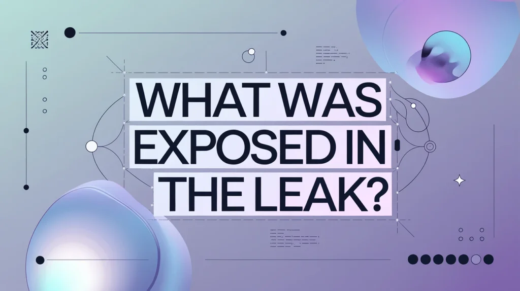 What Was Exposed in the Leak?