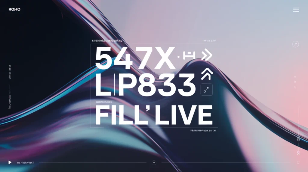 547x‑lp83fill Live
