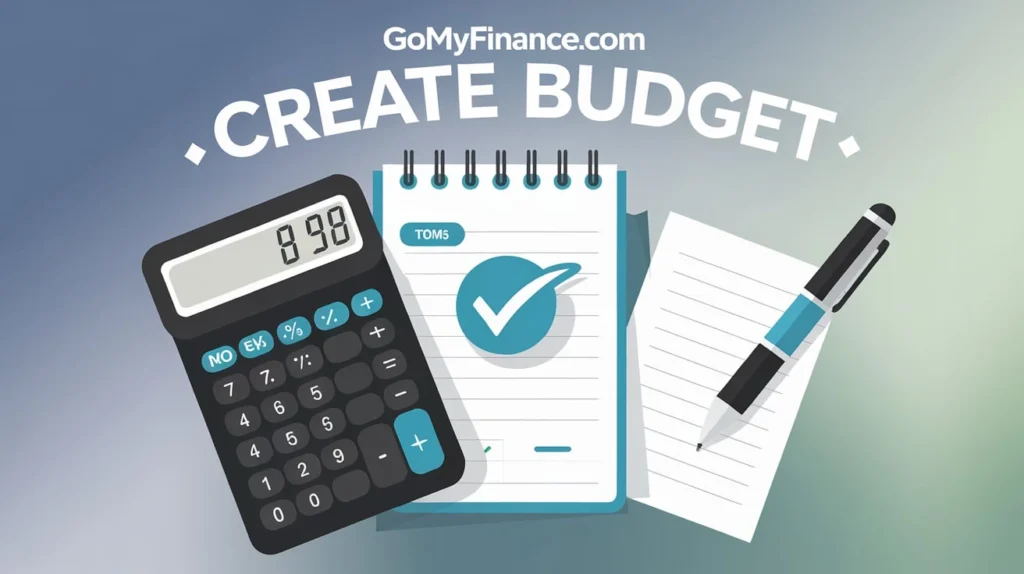 GoMyFinance.com Create Budget
