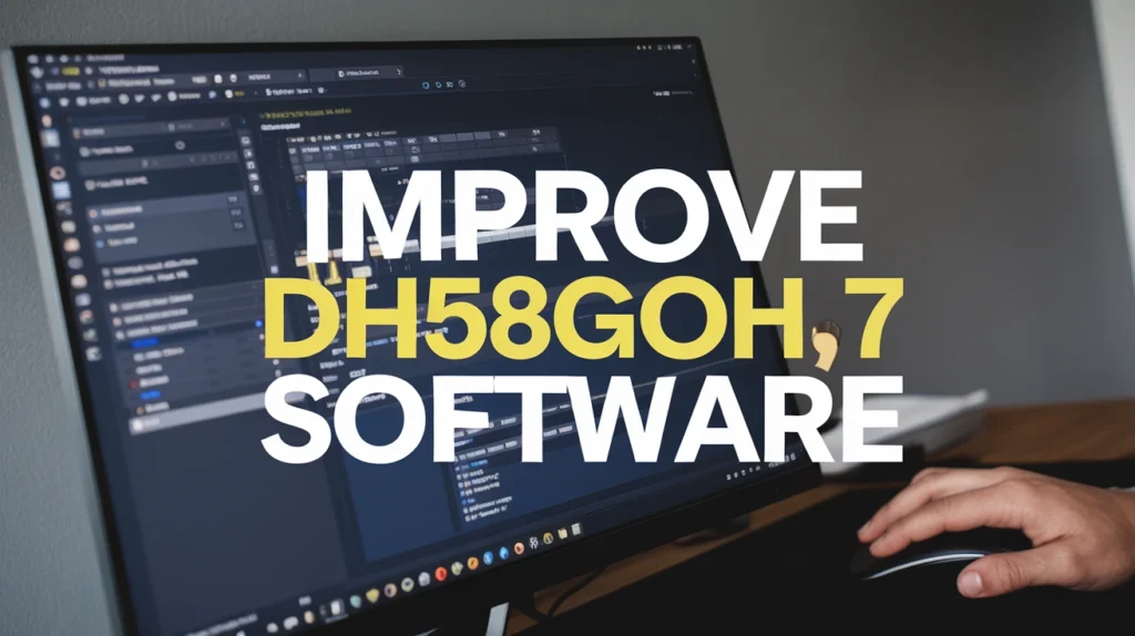 Improve DH58GOH9.7 Software
