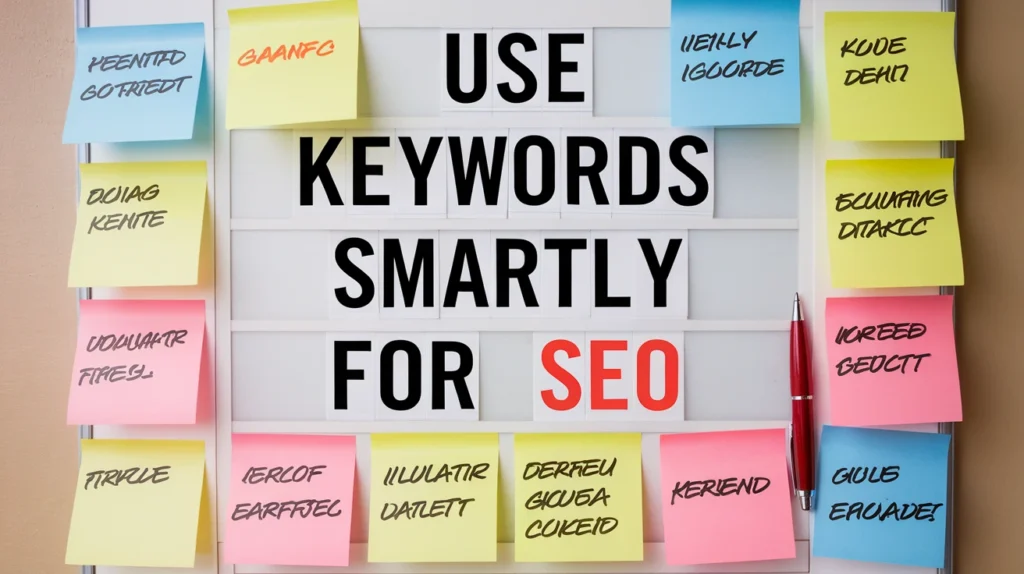 Use Keywords Smartly for SEO