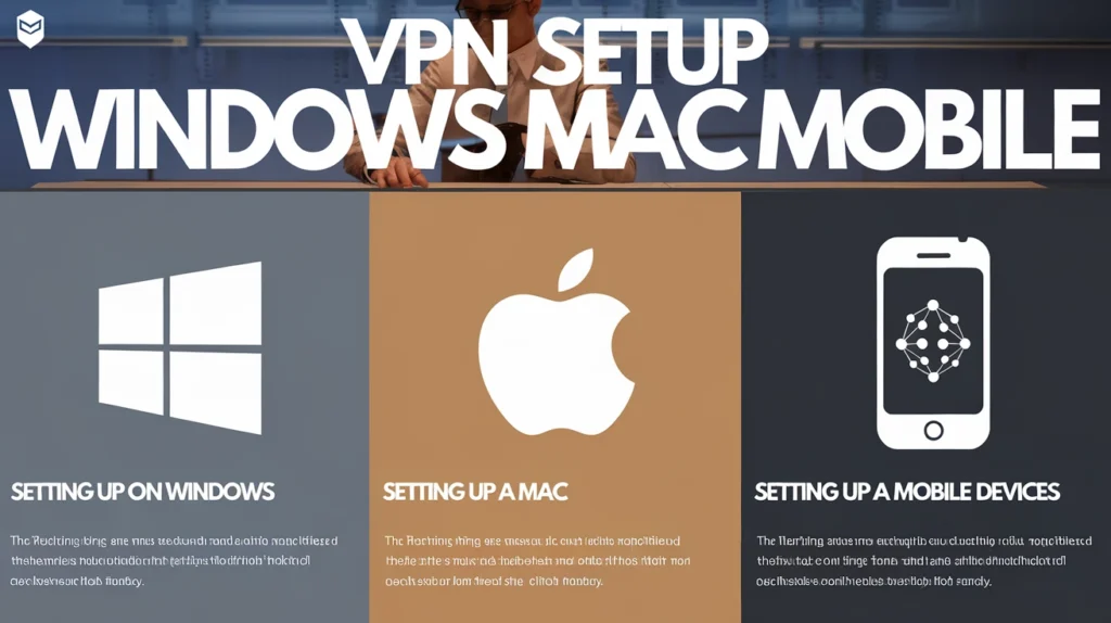 VPN Setup Windows Mac Mobile